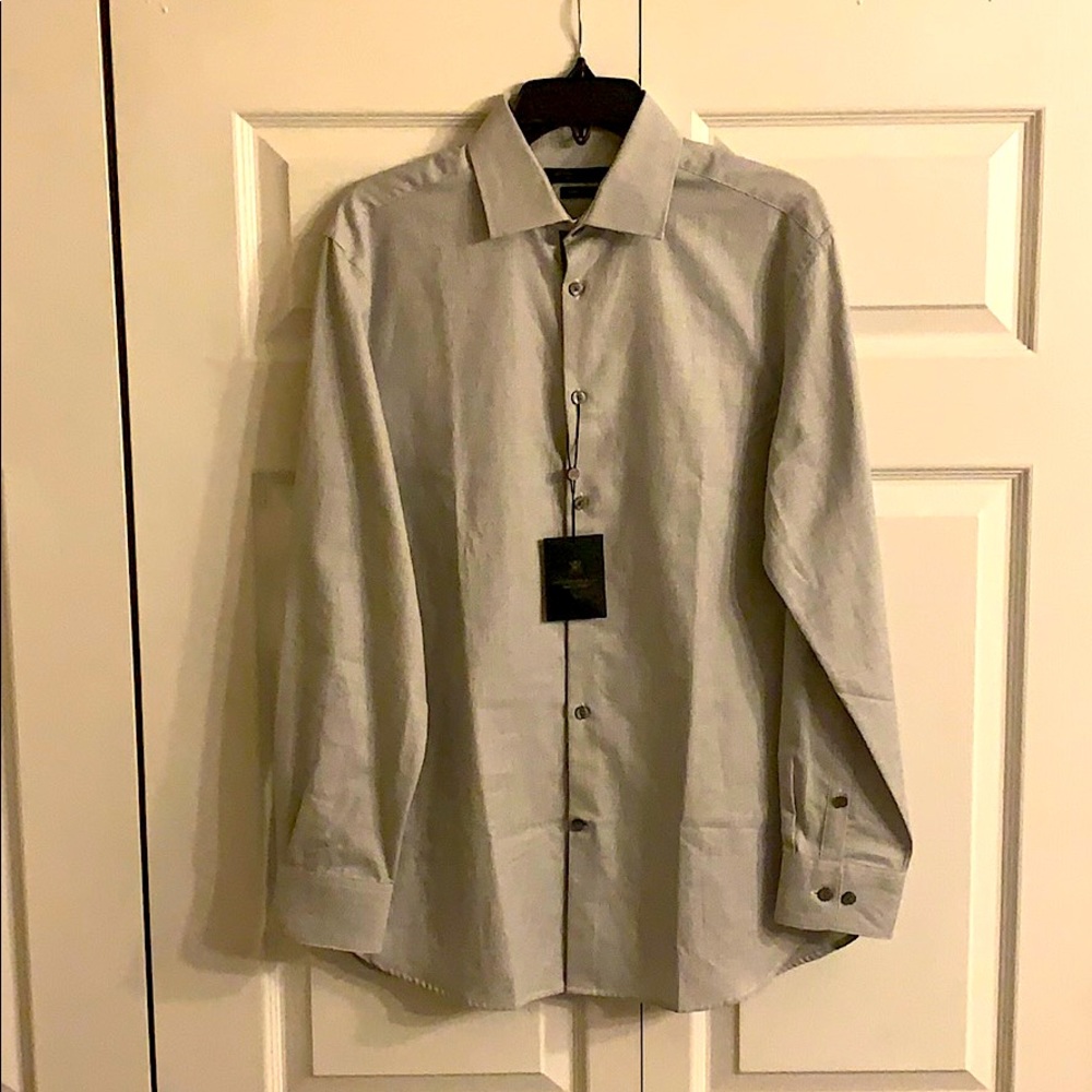 John Varvatos Shirt Size 15 32/33 NWT